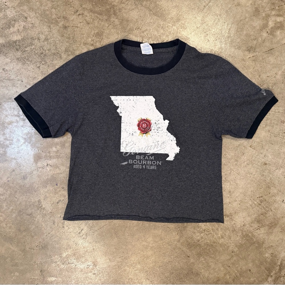 Jim Beam Whiskey Crop Top - medium